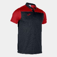 [101371.106 - 6 ans] JOMA - Polo homme Hobby 2 noir et rouge (6 ans)